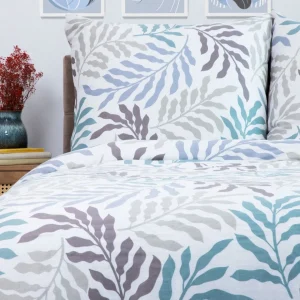 Pościel Maggy Satynowa W Liscie 200X220 Cm