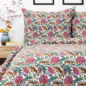 Pościel Meyva Bawelniana W Kwiaty 160X200 Cm