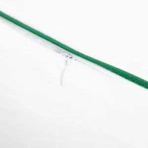 Pościel Orangie Bawelniana W Pomarancze Z Zielona Lamowka 160X200 + 2*50X60 Cm