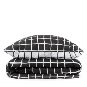 Pościel Reyes Bawelniana Dwustonna Czarno-Biala 160X200 Cm