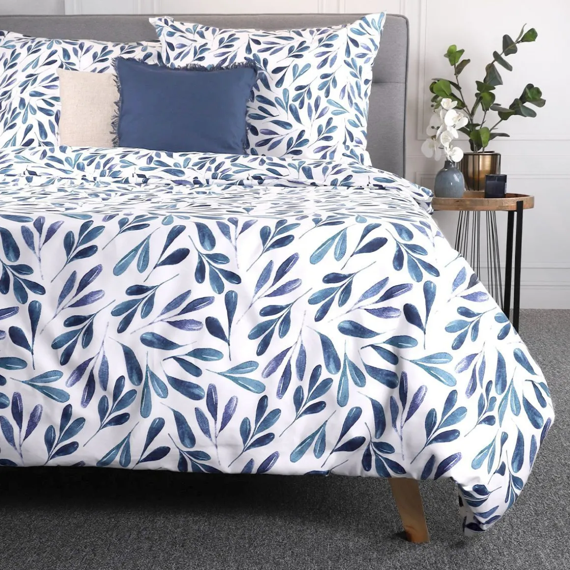 pociel_rinta_z_mikrofibry_0-2.webp Pościel Rinta Z Mikrofibry W Listki 160X200 Cm