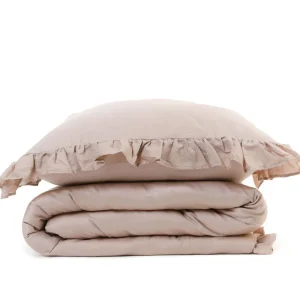 Pościel Selin Satynowa Bezowa 160X200 Cm