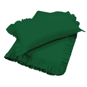 Pościel Selin Satynowa Ciemnozielona 220X200 Cm