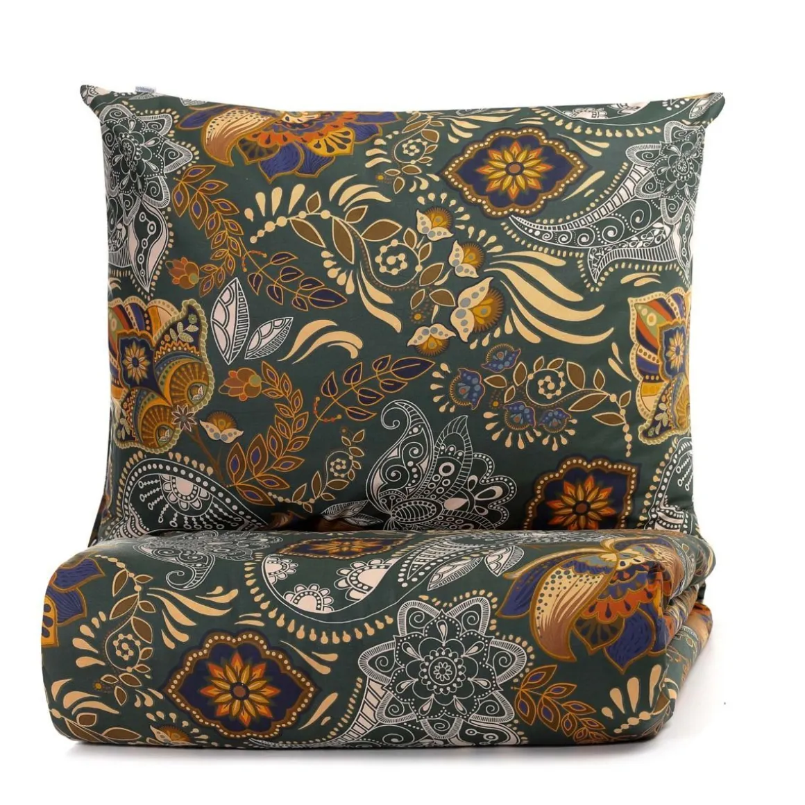 pociel_tapua_bawelniana_z_1.webp Pościel Tapua Bawelniana Zielona 160X200 Cm