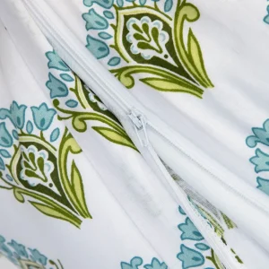 Pościel Timothe Bawelniana Wniebieski Wzor 160X200 Cm