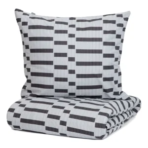 Pościel Viviette Bawelniana Szaro-Czarna 160X200 Cm