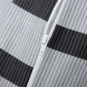 Pościel Viviette Bawelniana Szaro-Czarna 200X220 Cm