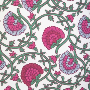 Pościel Zinna Z Mikrofibry W Kwiaty 140X200 Cm + 1*70X80 Cm