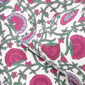 Pościel Zinna Z Mikrofibry W Kwiaty 140X200 Cm + 1*70X80 Cm