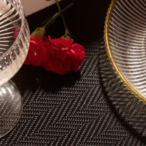 Podkladka Do Jadalni Clasic Czarna 30X45 Cm