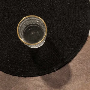 Podkladka Do Jadalni Frida Czarna 38 Cm