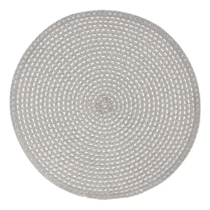 Podkladka Do Jadalni Heli Okragla Jasnoszara 38 Cm
