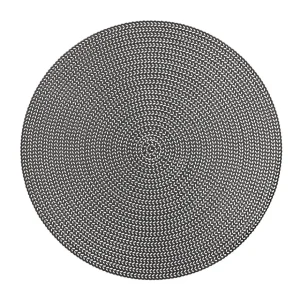 Podkladka Do Jadalni Skine Czarna 38 Cm