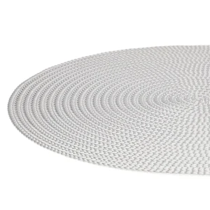 Podkladka Do Jadalni Skine Srebrna 38 Cm