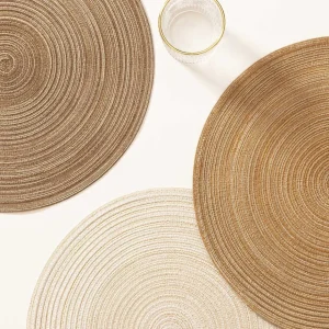 Podkladka Do Jadalni Tanga Okragla Brazowa 38 Cm