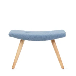 PodNożek Moss Teddy Boucle W Tkaninie Teddy 61X41X38 Cm