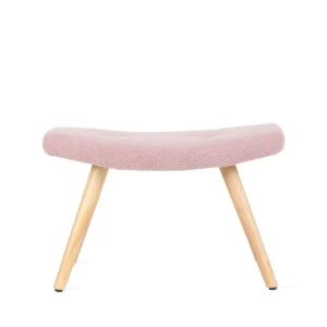 PodNożek Moss Teddy Boucle W Tkaninie Teddy 61X41X38 Cm