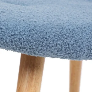 PodNożek Moss Teddy Boucle W Tkaninie Teddy 61X41X38 Cm