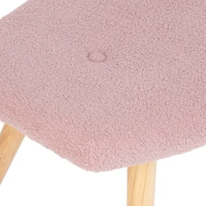 PodNożek Moss Teddy Boucle W Tkaninie Teddy 61X41X38 Cm