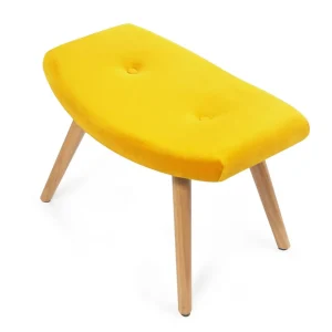 PodNożek Moss Welurowy 61X41X38 Cm