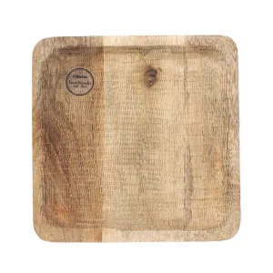 Podstawka Abbou Drewniana 20X20 Cm