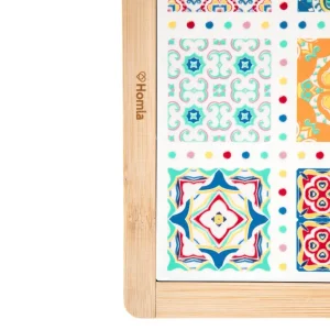 Podstawka Ethnic Deska Drewniana Mozaika 20X20Cm