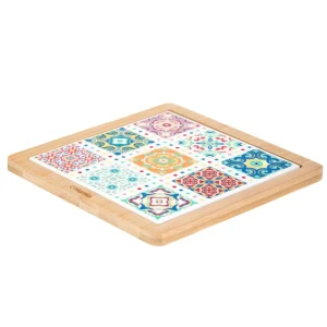 Podstawka Ethnic Drewniana Mozaika 18X28 Cm