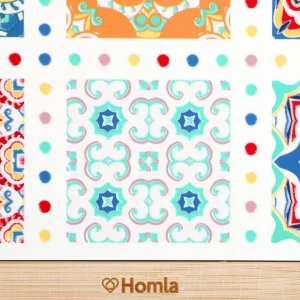 Podstawka Ethnic Drewniana Mozaika 18X28 Cm