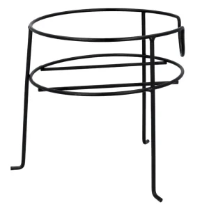 Podstawka Freya Pod Sloik Z Kranikiem Czarna 20X16 Cm