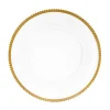Podstawka Golden Rant Pod Talerz Ze Zlota Obwodka W Paski 33 Cm 33Cm