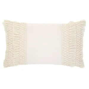Poduszka Doel Bezowa Z Fredzlami 30X50 Cm