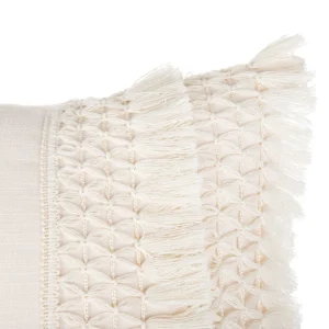 Poduszka Doel Bezowa Z Fredzlami 30X50 Cm