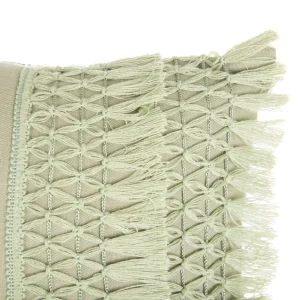 Poduszka Doel Pistacjowa Z Fredzlami 30X50 Cm