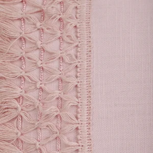 Poduszka Doel Rozowa Z Fredzlami 30X50 Cm