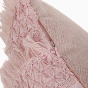 Poduszka Doel Rozowa Z Fredzlami 30X50 Cm