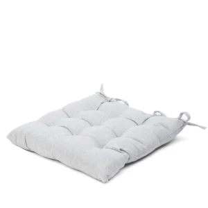 Poduszka Na Krzeslo Asam Szara Pikowana 40X40