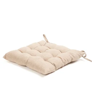 Poduszka Na Krzeslo Asam Bezowa Pikowana 40X40