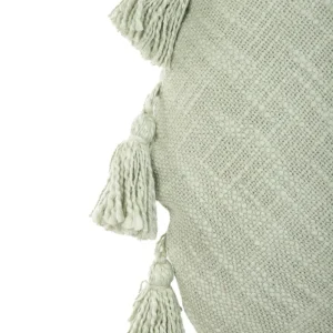 Poduszka Tonne Okragla Bawelniana Z Fredzlami 40 Cm