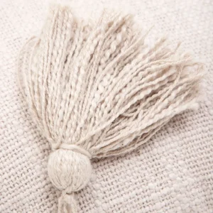 Poduszka Tonne Okragla Bawelniana Z Fredzlami 40 Cm