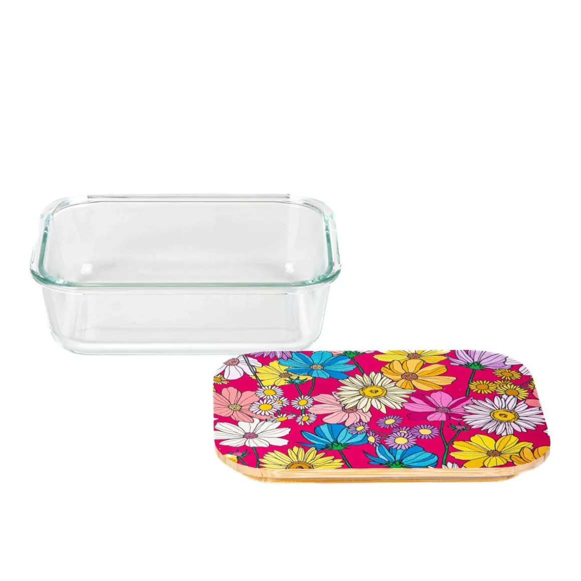 pojemnik_bambou_summer_z__3.webp Pojemnik Bambou Summer Z Bambusowa Pokrywka W Kwiaty 1,05 L