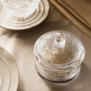 Pojemnik Barrel Szklany Z Pokrywka 13 X 9,5