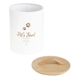 Pojemnik Dingo Na Karme Dla Zwierząt Bialy 17X13 Cm