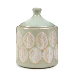 Pojemnik Elysia Zielony We Wzory 10X14 Cm