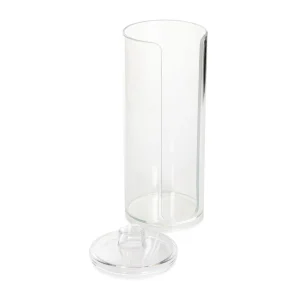 Pojemnik Falsa Na Waciki Transparentny 7X7X18 Cm