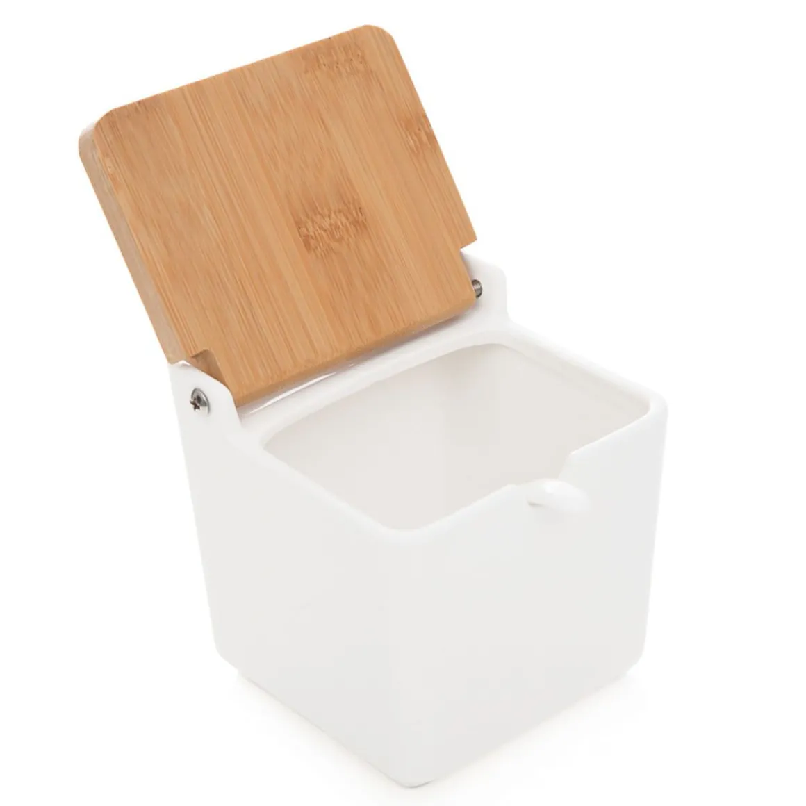 pojemnik_fincan_porcelano_2.webp Pojemnik Fincan Porcelanowy Z Lyzeczka 10X10X10 Cm