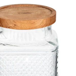 Pojemnik Moladri Kwadratowy Z Akacjowa Przykrywka 1,9 L