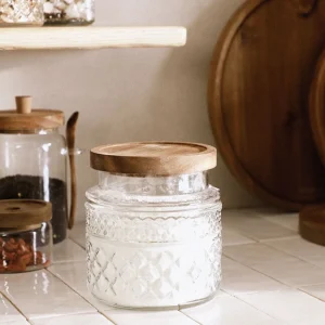 Pojemnik Moladri Z Akacjowa Przykrywka 1 L