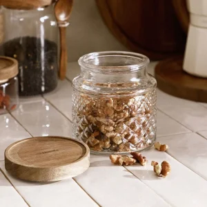 Pojemnik Moladri Z Akacjowa Przykrywka 0,6 L