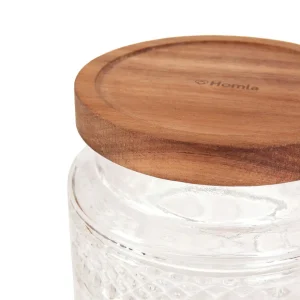 Pojemnik Moladri Z Akacjowa Przykrywka 1 L