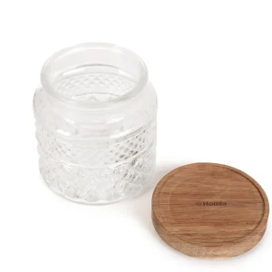 Pojemnik Moladri Z Akacjowa Przykrywka 0,6 L